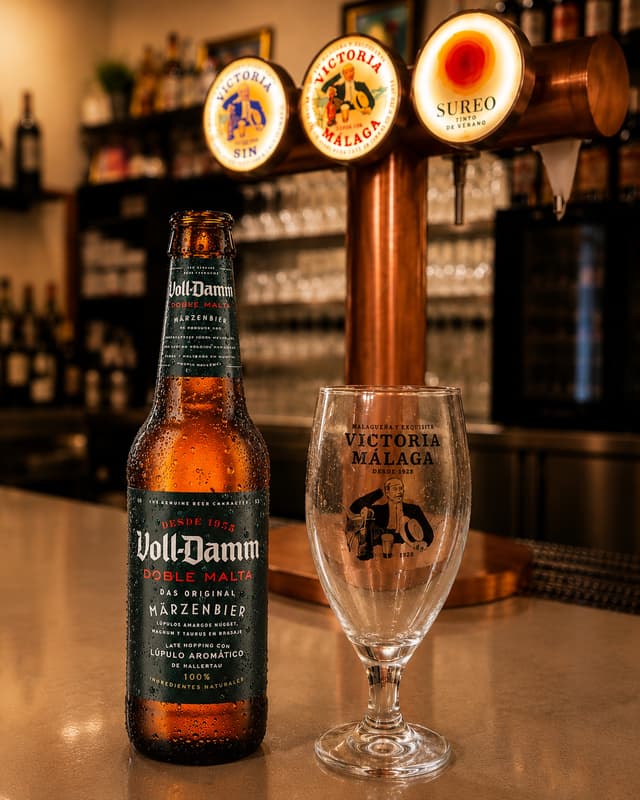 Botella VOLL DAMM 33cl