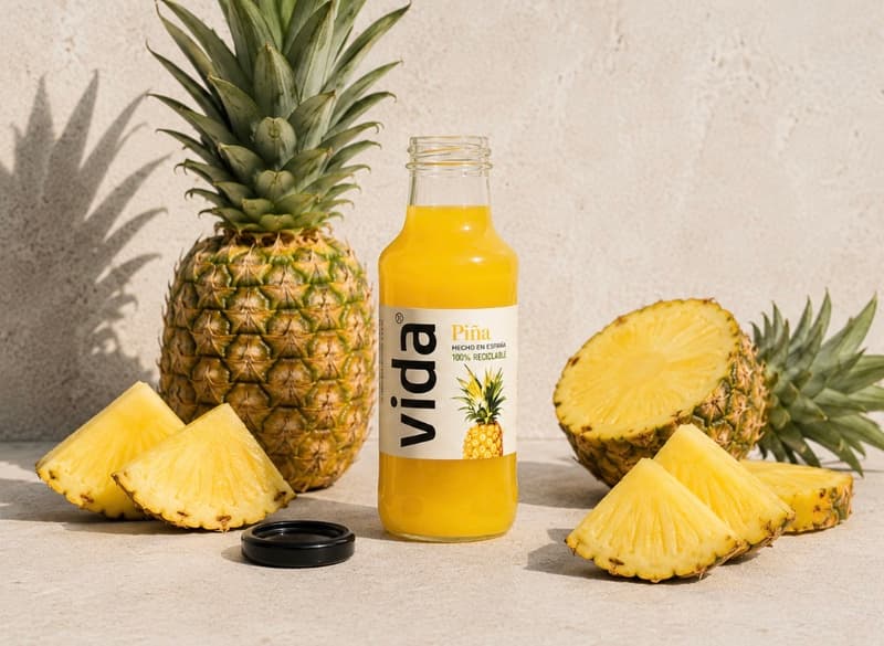 Zumo de piña