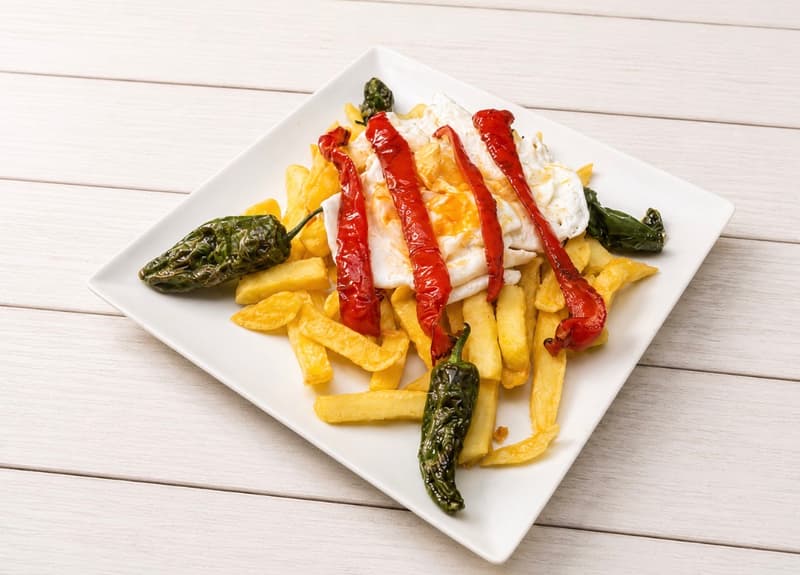 Patatas cortijeras (halal)