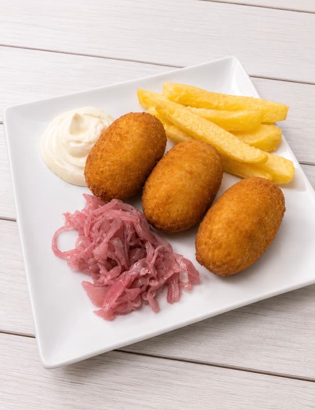 Croquetas de jamón ibérico