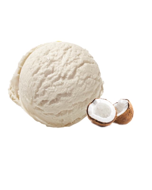 Helado de coco (sabor para elegir)