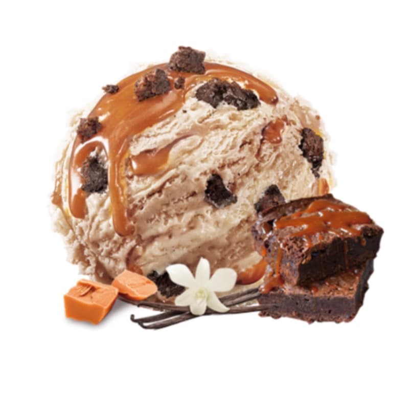 Helado vainilla & brownie (sabor para elegir)