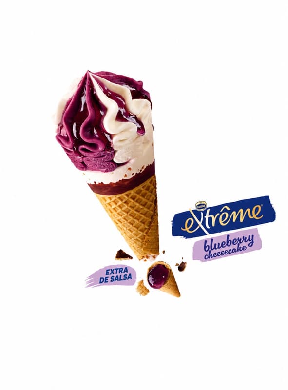 Xtreme blueberry cheesecake