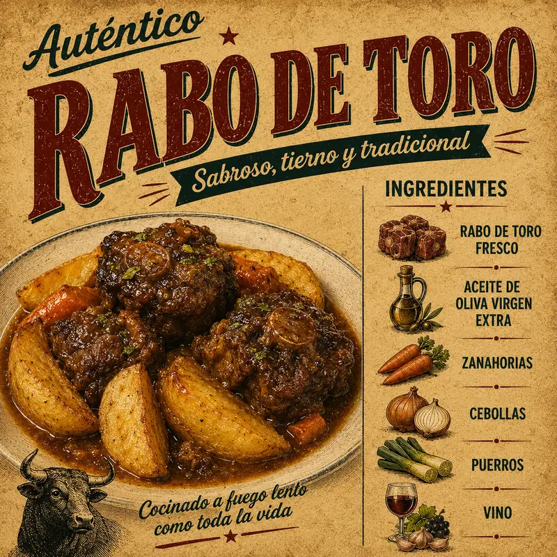 Rabo de toro — Taberna La Manuela